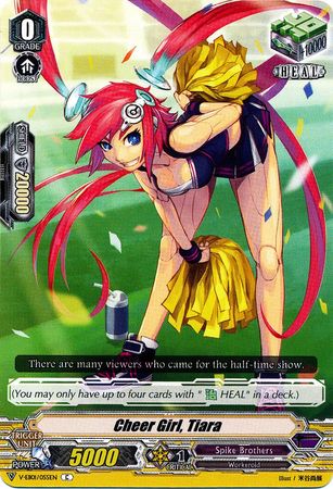 Cheer Girl Tiara V EB01 055EN Common C V Extra Booster 1 The Destructive Roar Singles Cheer Girl Tiara V EB01 055EN Common C V Extra Booster 1 The Destructive Roar Singles