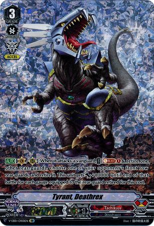 Tyrant Deathrex V EB01 OR01EN Origin Rare OR V Extra Booster 1 The Destructive Roar Singles Tyrant Deathrex V EB01 OR01EN Origin Rare OR V Extra Booster 1 The Destructive Roar Singles