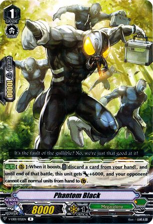 Phantom Black V EB01 032EN Rare R V Extra Booster 1 The Destructive Roar Singles Phantom Black V EB01 032EN Rare R V Extra Booster 1 The Destructive Roar Singles