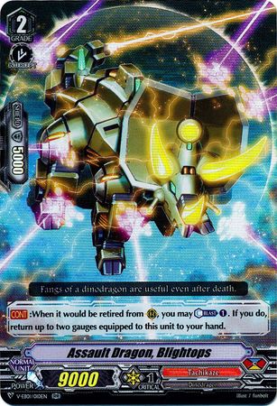 Assault Dragon Blightops V EB01 010EN Double Rare RR Assault Dragon Blightops V EB01 010EN Double Rare RR