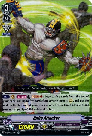 Unite Attacker V EB01 013EN Double Rare RR Unite Attacker V EB01 013EN Double Rare RR