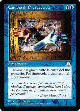 Cambio di Prospettiva Paradigm Shift Italian Weatherlight Cambio di Prospettiva Paradigm Shift Italian Weatherlight