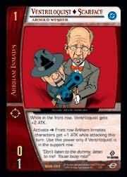 Ventriloquist Scarface Arnold Wesker DOR 085 Rare Vs System DC Origins Ventriloquist Scarface Arnold Wesker DOR 085 Rare Vs System DC Origins