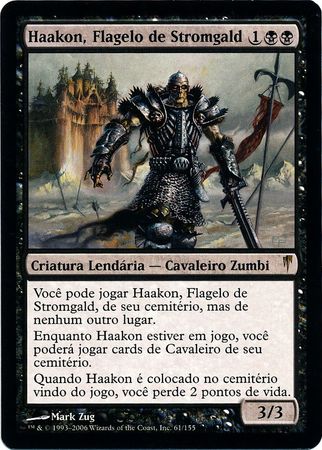 Haakon Flagelo de Stromgald Haakon Stromgald Scourge Portuguese Coldsnap Coldsnap Portuguese Singles Haakon Flagelo de Stromgald Haakon Stromgald Scourge Portuguese Coldsnap Coldsnap Portuguese Singles