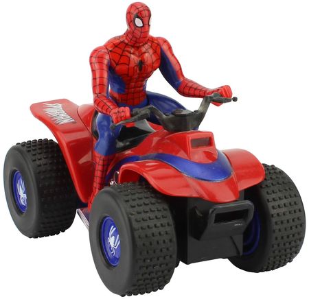 Spider Man Bump Go ATV 4 Wheeler Marvel 2002 Marvel Action Figures Spider Man Bump Go ATV 4 Wheeler Marvel 2002 Marvel Action Figures