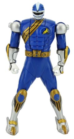 Blue Shark Ranger Morphin Wild Force Power Rangers 2001 Action Figure