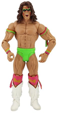 The Ultimate Warrior Green Tights Mattel WWE 2012 Action Figure WWE Action Figures The Ultimate Warrior Green Tights Mattel WWE 2012 Action Figure WWE Action Figures