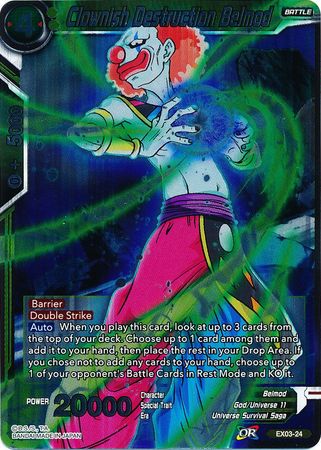 Clownish Destruction Belmod EX03 24 Foil Expansion Rare Clownish Destruction Belmod EX03 24 Foil Expansion Rare