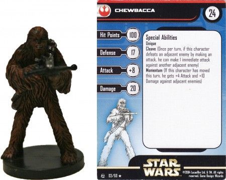 2x #49 Ithorian Scout Rebel Storm Star Wars Miniatures NM