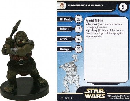 Gamorrean Guard 47 Rebel Storm Star Wars Miniatures Uncommon Gamorrean Guard 47 Rebel Storm Star Wars Miniatures Uncommon