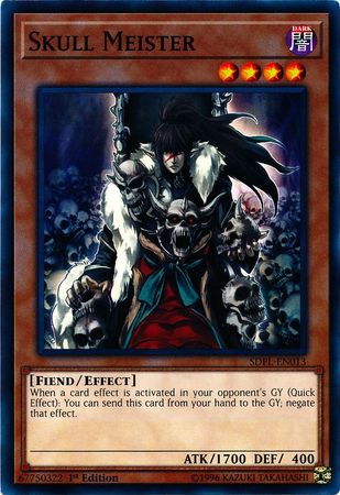 Skull Meister SDPL EN013 Common 1st Edition Structure Deck Powercode Link 1st Edition Singles Skull Meister SDPL EN013 Common 1st Edition Structure Deck Powercode Link 1st Edition Singles