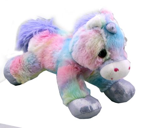 Laying Unicorn 11” Plush Toy Animal New Free Shipping Kellytoy Fantasy Pets 