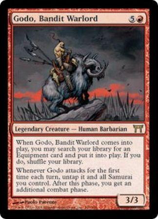 Godo Bandit Warlord Champions of Kamigawa Singles Godo Bandit Warlord Champions of Kamigawa Singles