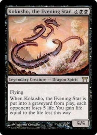 Kokusho the Evening Star Champions of Kamigawa Singles Kokusho the Evening Star Champions of Kamigawa Singles