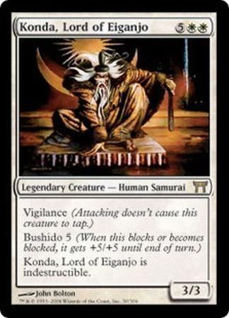 Konda Lord of Eiganjo Champions of Kamigawa Singles Konda Lord of Eiganjo Champions of Kamigawa Singles