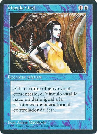 Vinculo vital Creature Bond 4th Edition Black Border Spanish Singles Vinculo vital Creature Bond 4th Edition Black Border Spanish Singles