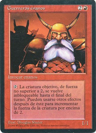 Guerreros enanos Dwarven Warriors Guerreros enanos Dwarven Warriors