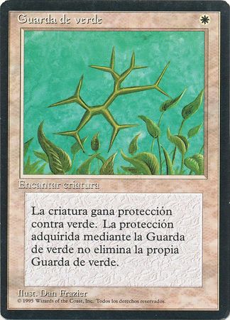 Guarda de verde Green Ward Guarda de verde Green Ward