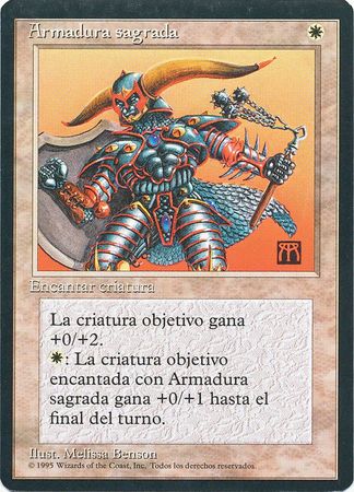 Armadura sagrada Holy Armor Armadura sagrada Holy Armor