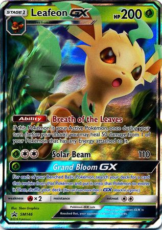 Leafeon (SM237/250), Busca de Cards