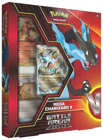 Pokémon Battle Arena Decks Factory Sealed Mega Charizard X - Rare