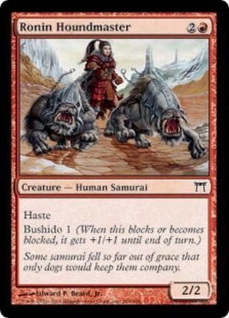 Ronin Houndmaster Champions of Kamigawa Singles Ronin Houndmaster Champions of Kamigawa Singles