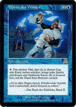 Worte des Windes Words of Wind German Onslaught Worte des Windes Words of Wind German Onslaught