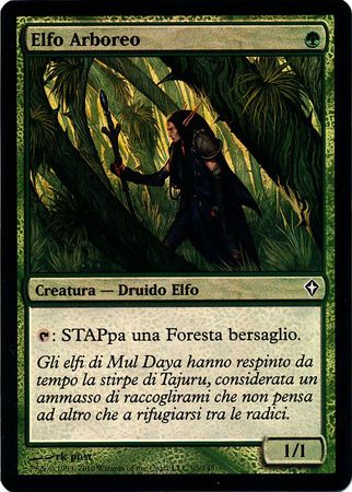 Elfo Arboreo Arbor Elf Italian Worldwake Foil Worldwake Italian Singles Elfo Arboreo Arbor Elf Italian Worldwake Foil Worldwake Italian Singles