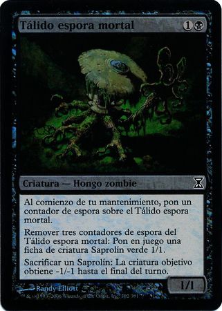 Talido espora mortal Deathspore Thallid Spanish Time Spiral Foil Time Spiral Spanish Singles Talido espora mortal Deathspore Thallid Spanish Time Spiral Foil Time Spiral Spanish Singles