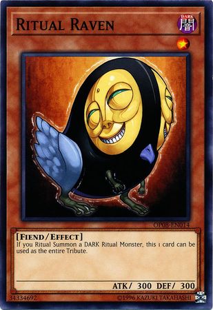 Ritual Raven OP08 EN014 Common OTS Tournament Pack 8 OP08 Ritual Raven OP08 EN014 Common OTS Tournament Pack 8 OP08