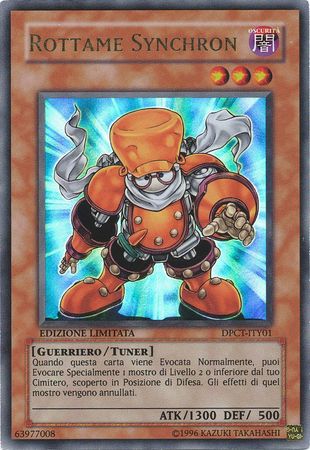 Rottame Synchron DPCT ITY01 Ultra Rare Limited Edition Rottame Synchron DPCT ITY01 Ultra Rare Limited Edition