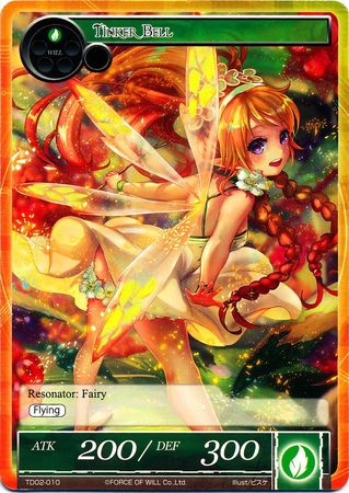Tinker Bell TD02 010 Force of Will Teaching Decks Tinker Bell TD02 010 Force of Will Teaching Decks