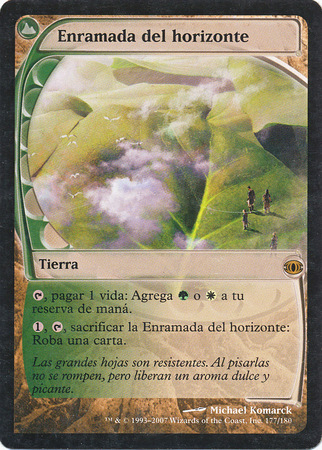 Enramada del horizonte Horizon Canopy Future Sight Spanish Future Sight Spanish Singles Enramada del horizonte Horizon Canopy Future Sight Spanish Future Sight Spanish Singles