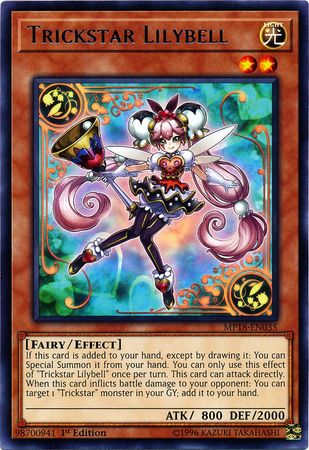 Trickstar Lilybell MP18 EN035 Rare 1st Edition 2018 Mega Tins Singles Trickstar Lilybell MP18 EN035 Rare 1st Edition 2018 Mega Tins Singles