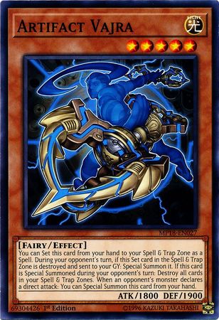 Artifact Vajra MP18 EN027 Common 1st Edition Artifact Vajra MP18 EN027 Common 1st Edition