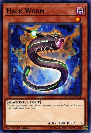 Hack Worm MP18 EN041 Common 1st Edition 2018 Mega Tins Singles Hack Worm MP18 EN041 Common 1st Edition 2018 Mega Tins Singles