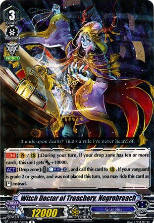 Witch Doctor of Decay Negrobreach V EB02 023 Rare R Witch Doctor of Decay Negrobreach V EB02 023 Rare R