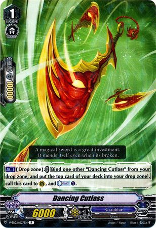 Dancing Cutlass V EB02 027 Rare R Dancing Cutlass V EB02 027 Rare R