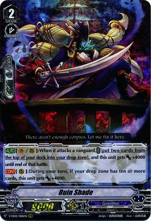 Ruin Shade V EB02 006 Triple Rare RRR Ruin Shade V EB02 006 Triple Rare RRR