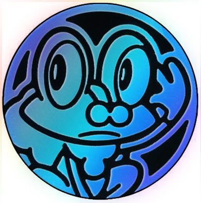 Pokemon Froakie Collectible Coin Blue Rainbow Mirror Holofoil Pokemon Coins Pins Badges Pokemon Froakie Collectible Coin Blue Rainbow Mirror Holofoil Pokemon Coins Pins Badges