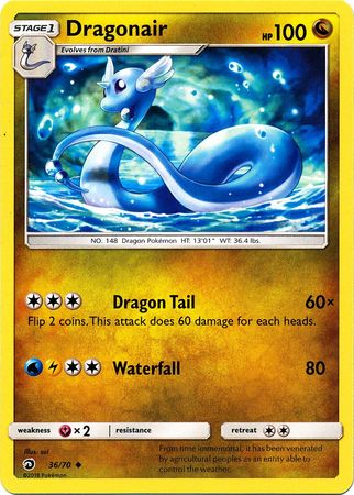 Dragonair 36 70 Uncommon Dragonair 36 70 Uncommon