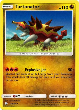 Turtonator 50 70 Uncommon Sun Moon Dragon Majesty Singles Turtonator 50 70 Uncommon Sun Moon Dragon Majesty Singles
