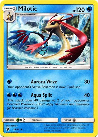 Milotic 29 70 Uncommon Milotic 29 70 Uncommon