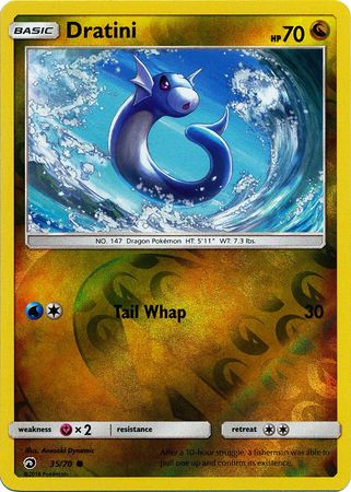 Dratini 35 70 Common Reverse Holo Dratini 35 70 Common Reverse Holo