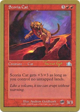 Scoria Cat Toronto August 2001 Magic The Gathering World Championships 2001 Singles Scoria Cat Toronto August 2001 Magic The Gathering World Championships 2001 Singles