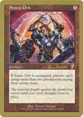 Static Orb Toronto August 2001 Magic The Gathering World Championships 2001 Singles Static Orb Toronto August 2001 Magic The Gathering World Championships 2001 Singles