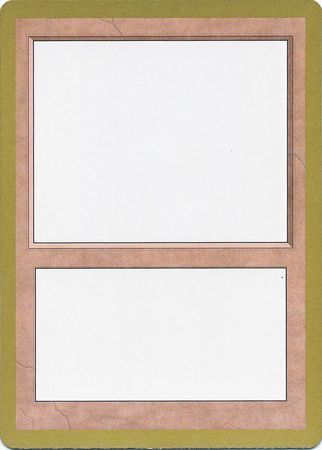 Blank Proxy Card Toronto August 2001 Magic The Gathering World Championships 2001 Singles Blank Proxy Card Toronto August 2001 Magic The Gathering World Championships 2001 Singles