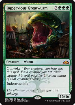 Impervious Greatwurm 273/259 - Magic | TrollAndToad