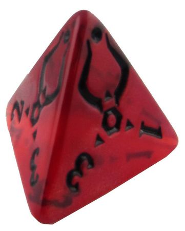 Hour of Devastation Red D4 Prerelease Die Hour of Devastation Red D4 Prerelease Die