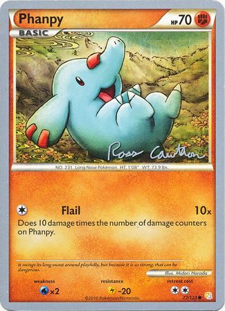 Phanpy 77 123 2011 World Championship Card World Championship 2011 Singles Phanpy 77 123 2011 World Championship Card World Championship 2011 Singles